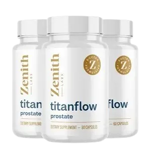 TitanFlow Supplement Bottle